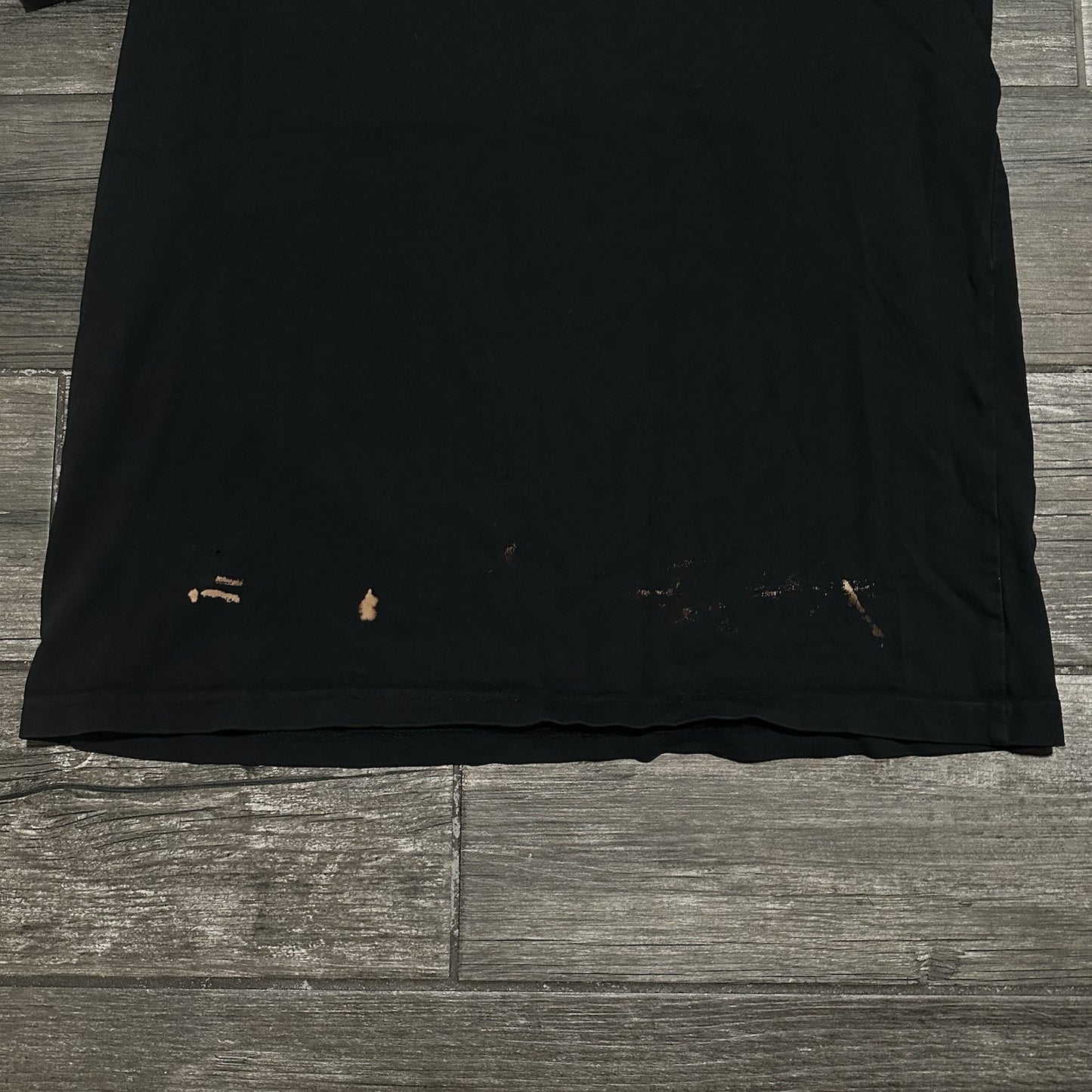 BBC BILLIONIARE BOYS CLUB BLACK DISTRESSED MULTI-LOGO T-SHIRT FADED TEE SZ M Yesterday's Fits Clothing Fashion Vintage Streetwear Fashion Item