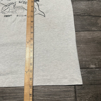 VTG LAS VEGAS NEWSPAPER UNLV RUNNIN' REBELS BASKETBALL T-SHIRT SCREEN STARS XL Yesterday's Fits Clothing Fashion Vintage Streetwear Fashion Item