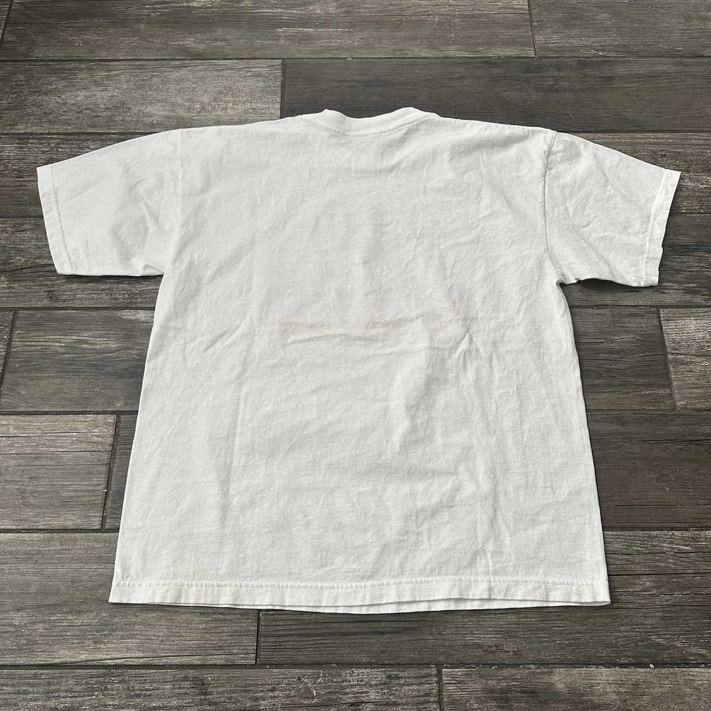 VTG 1996 WARNER BROS LOONEY TUNES SPACE JAM MOVIE PREMIERE WHITE T-SHIRT XL Yesterday's Fits Clothing Fashion Vintage Streetwear Fashion Item