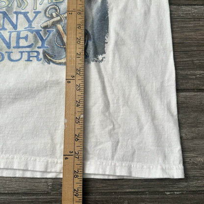 2011 KENNY CHESNEY GOIN COASTAL COUNTRY MUSIC TOUR T-SHIRT SZ L ZAC BROWN Yesterday's Fits Clothing Fashion Vintage Streetwear Fashion Item