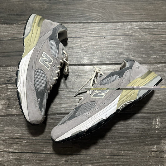 NEW BALANCE 993 GREY MR993GL ATHLETIC SHOES SZ 12 NO BOX SNEAKERS Yesterday's Fits Clothing Fashion Vintage Streetwear Fashion Item