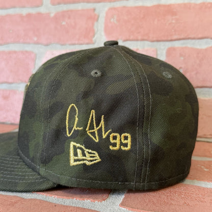 NEW ERA NEW YORK NY YANKEES AARON JUDGE CAPTAIN PATCH MILITARY CAMO GREEN 6 7/8 Yesterday's Fits Clothing Fashion Vintage Streetwear Fashion Item