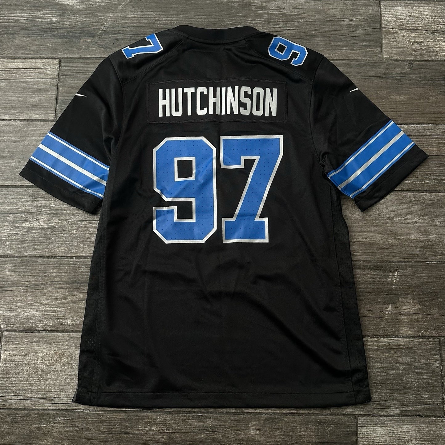 NWT $130 NIKE DETROIT LIONS AIDEN HUTCHINSON FOOTBALL JERSEY MOTOR CITY SZ L Yesterday's Fits Clothing Fashion Vintage Streetwear Fashion Item