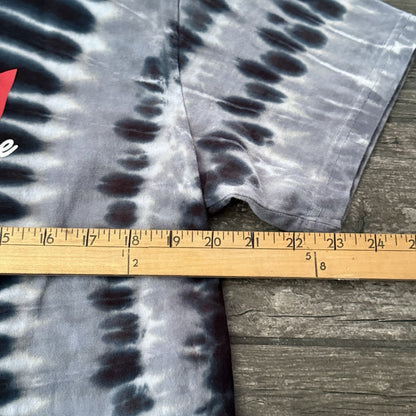 FEATURE UNLV RUNNIN' REBELS PSA TEE BLACK GREY TIE-DYE SHORT SLEEVE T-SHIRT M Yesterday's Fits Clothing Fashion Vintage Streetwear Fashion Item