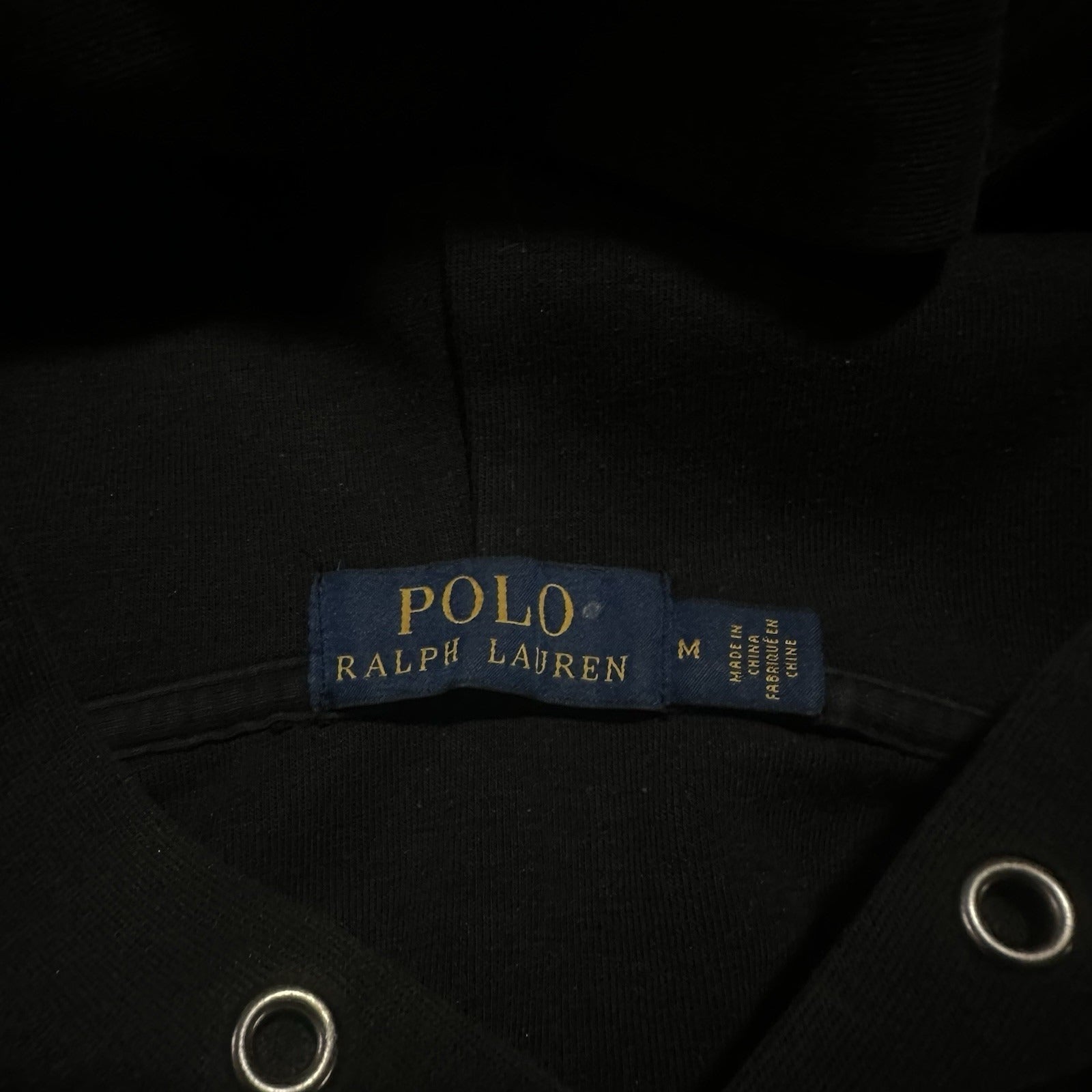POLO RALPH LAUREN SCRIPT PULLOVER HOODIE SWEATSHIRT SZ M SPELL OUT LOGO Yesterday's Fits Clothing Fashion Vintage Streetwear Fashion Item