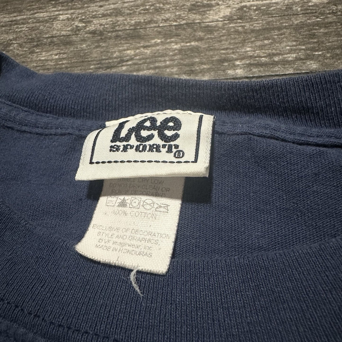 Y2K LEE SPORT MINNESOTA TWINS BASEBALL BLUE T-SHIRT SZ L 2006 Y2K MLB Yesterday's Fits Clothing Fashion Vintage Streetwear Fashion Item