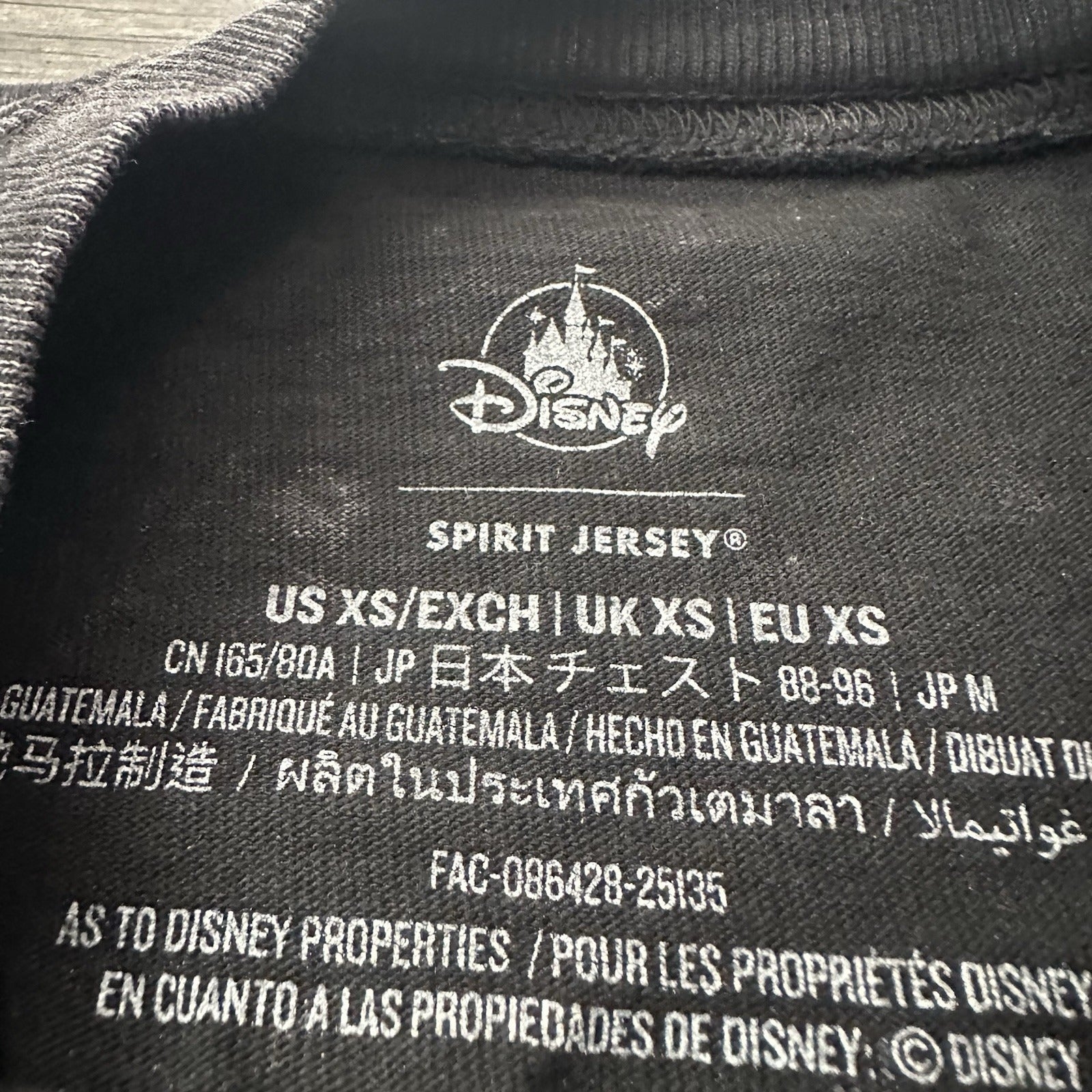 SPIRIT JERSEY DISNEY MICKY MOUSE CLUB MOUSEKETEER LONG SLEEVE SHIRT XS Yesterday's Fits Clothing Fashion Vintage Streetwear Fashion Item