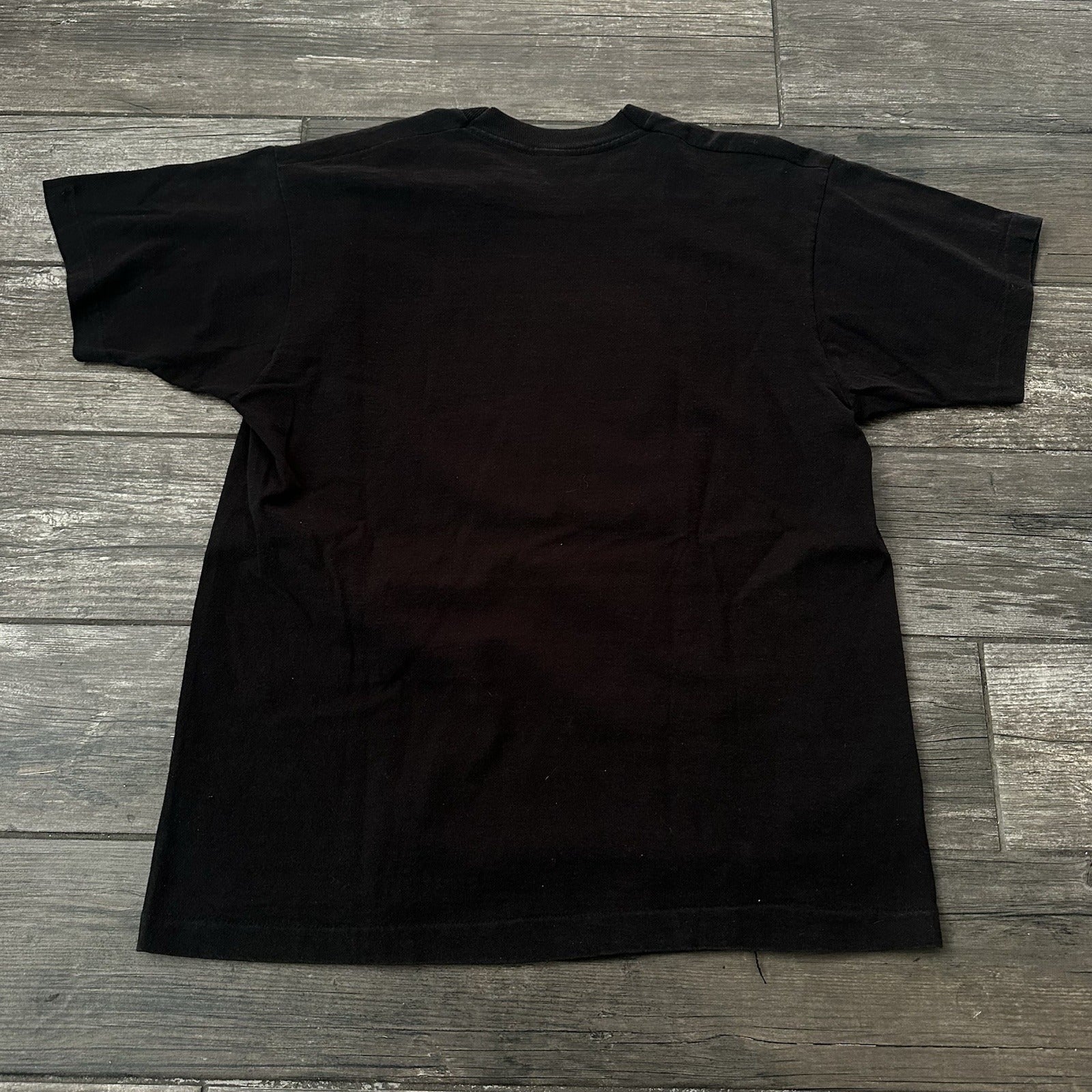 VTG FOTL NASA KENNEDY SPACE CENTER BLACK T-SHIRT TEE EAGLE SHUTTLE SZ L Yesterday's Fits Clothing Fashion Vintage Streetwear Fashion Item