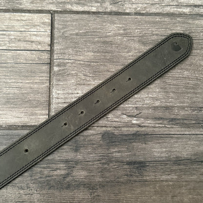 CARHARTT TROLLEY PLAQUE HEART LEATHER BELT WMNS SZ L WIP CH-2268 Yesterday's Fits Clothing Fashion Vintage Streetwear Fashion Item