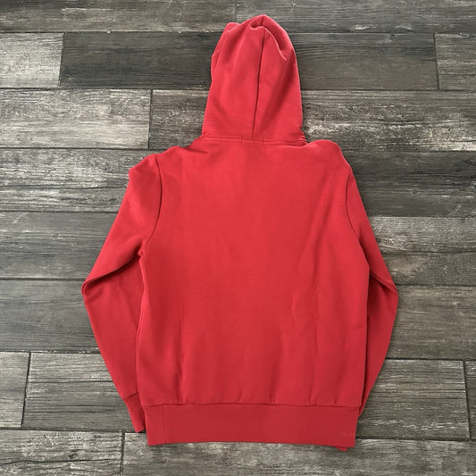 POLO RALPH LAUREN PULLOVER RED HOODIE SWEATSHIRT SZ S SPELL OUT LOGO Polo Ralph Lauren Clothing Fashion Vintage Streetwear Fashion Item