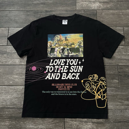 BBC BILLIONAIRE BOYS CLUB ART INSTITUTE ASTRONAUT BLACK T-SHIRT SZ L (J) Yesterday's Fits Clothing Fashion Vintage Streetwear Fashion Item