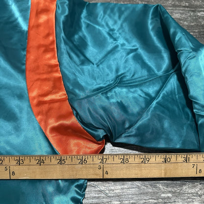 VTG 80s SWINGSTER MIAMI DOLPHINS BLUE ORANGE SATIN BOMBER JACKET XL FOOTBALL Yesterday's Fits Clothing Fashion Vintage Streetwear Fashion Item