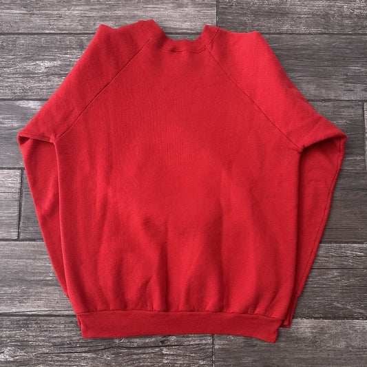 VTG 80s UNLV RUNNIN REBELS RED SILVER BLACK CREWNECK SWEATSHIRT SZ L USA MADE Yesterday's Fits Clothing Fashion Vintage Streetwear Fashion Item