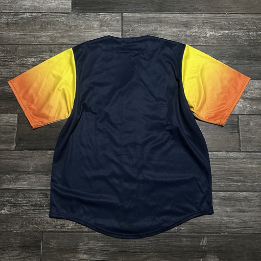 NWT LAS VEGAS AVIATORS AVIADORES OT BASEBALL JERSEY BLUE MINOR LEAGIE SZ XXL Yesterday's Fits Clothing Fashion Vintage Streetwear Fashion Item