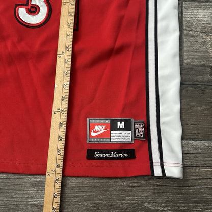 VTG NIKE UNLV RUNNIN REBELS SHAWN MARION BASKETBALL JERSEY RED WHITE SZ M Yesterday's Fits Clothing Fashion Vintage Streetwear Fashion Item