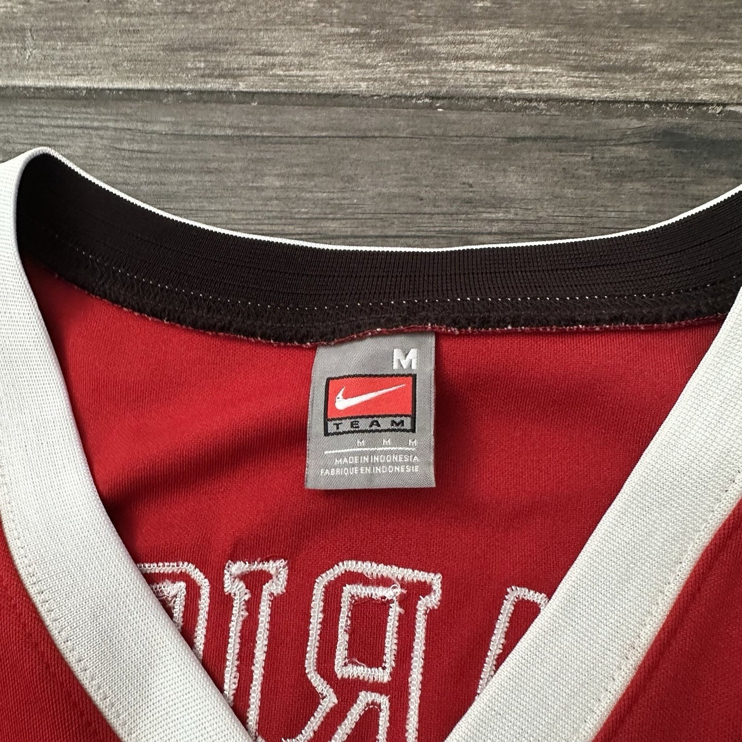 VTG NIKE UNLV RUNNIN REBELS SHAWN MARION BASKETBALL JERSEY RED WHITE SZ M Yesterday's Fits Clothing Fashion Vintage Streetwear Fashion Item