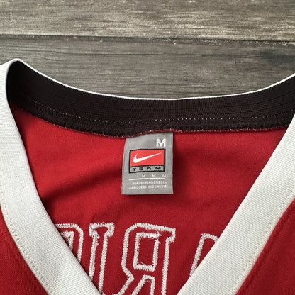 VTG NIKE UNLV RUNNIN REBELS SHAWN MARION BASKETBALL JERSEY RED WHITE SZ M Yesterday's Fits Clothing Fashion Vintage Streetwear Fashion Item