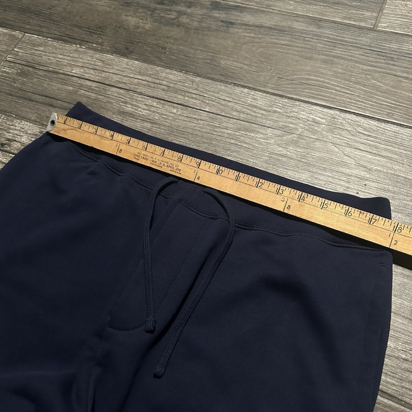 POLO RALPH LAUREN NAVY BLUE JOGGER SWEATS SWEATPANTS SZ XL PANTS CUFFED Yesterday's Fits Clothing Fashion Vintage Streetwear Fashion Item