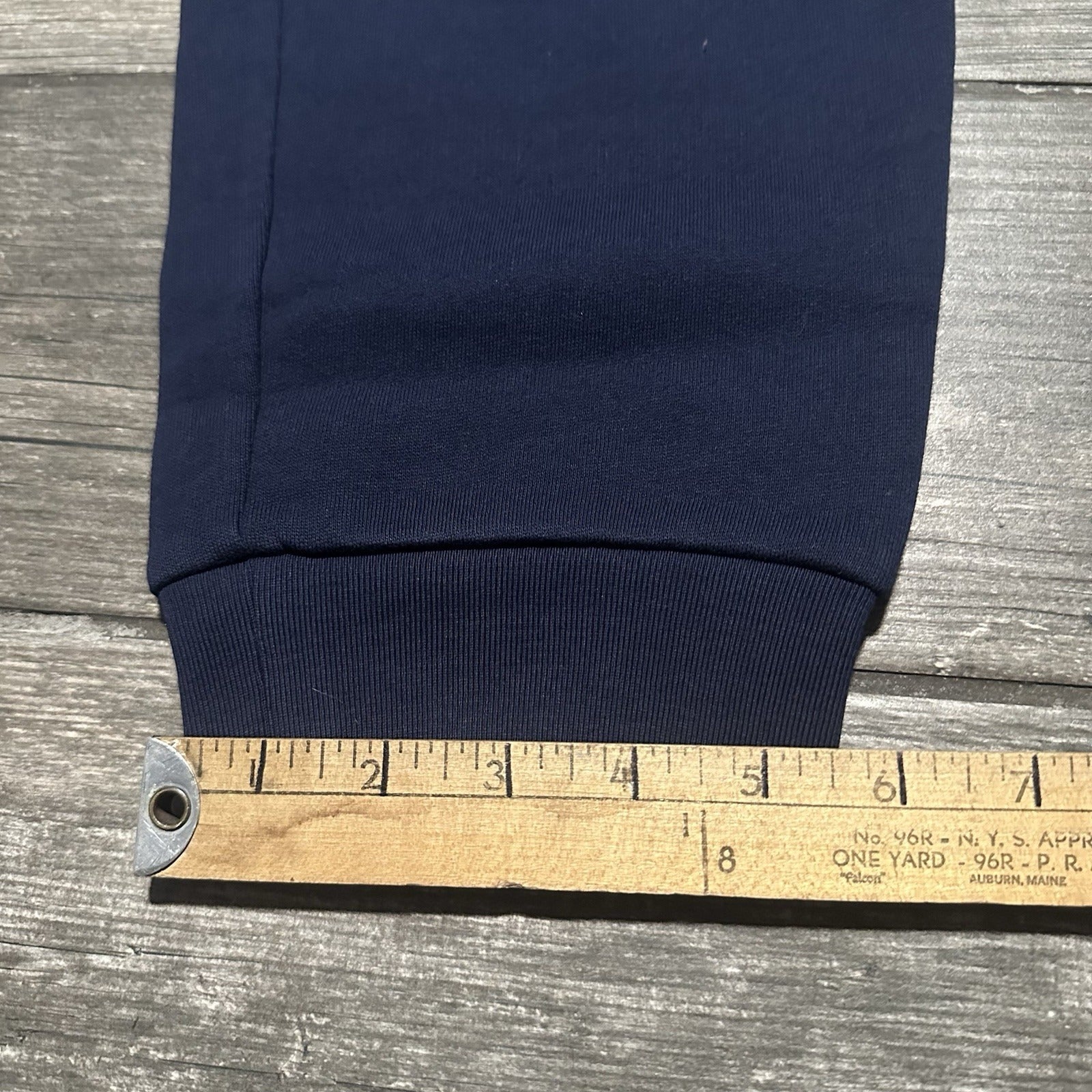 POLO RALPH LAUREN NAVY BLUE JOGGER SWEATS SWEATPANTS SZ XL PANTS CUFFED Yesterday's Fits Clothing Fashion Vintage Streetwear Fashion Item