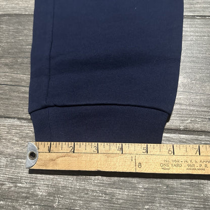 POLO RALPH LAUREN NAVY BLUE JOGGER SWEATS SWEATPANTS SZ XL PANTS CUFFED Yesterday's Fits Clothing Fashion Vintage Streetwear Fashion Item