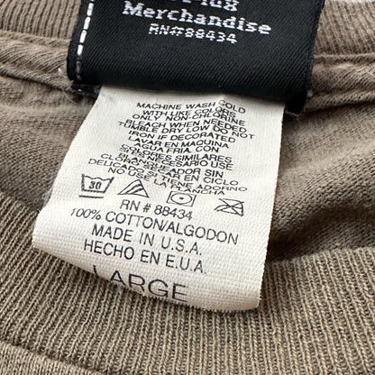 Y2K HARLEY-DAVIDSON MOTORCYCLES VICTORVILLE KHAKI T-SHIRT SZ L Yesterday's Fits Clothing Fashion Vintage Streetwear Fashion Item