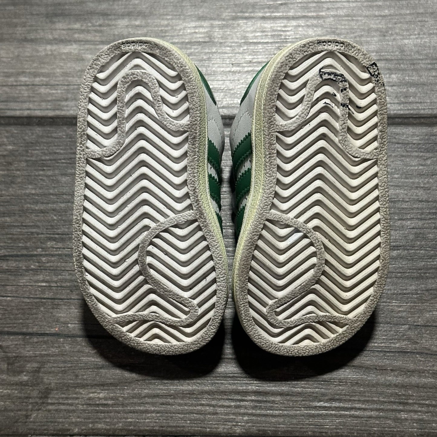 ADIDAS SUPERSTAR II COMFORD CLOSURE WHITE GREEN SHELL TOE SNEAKERS SZ 4K NO BOX Yesterday's Fits Clothing Fashion Vintage Streetwear Fashion Item
