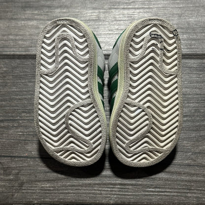 ADIDAS SUPERSTAR II COMFORD CLOSURE WHITE GREEN SHELL TOE SNEAKERS SZ 4K NO BOX Yesterday's Fits Clothing Fashion Vintage Streetwear Fashion Item