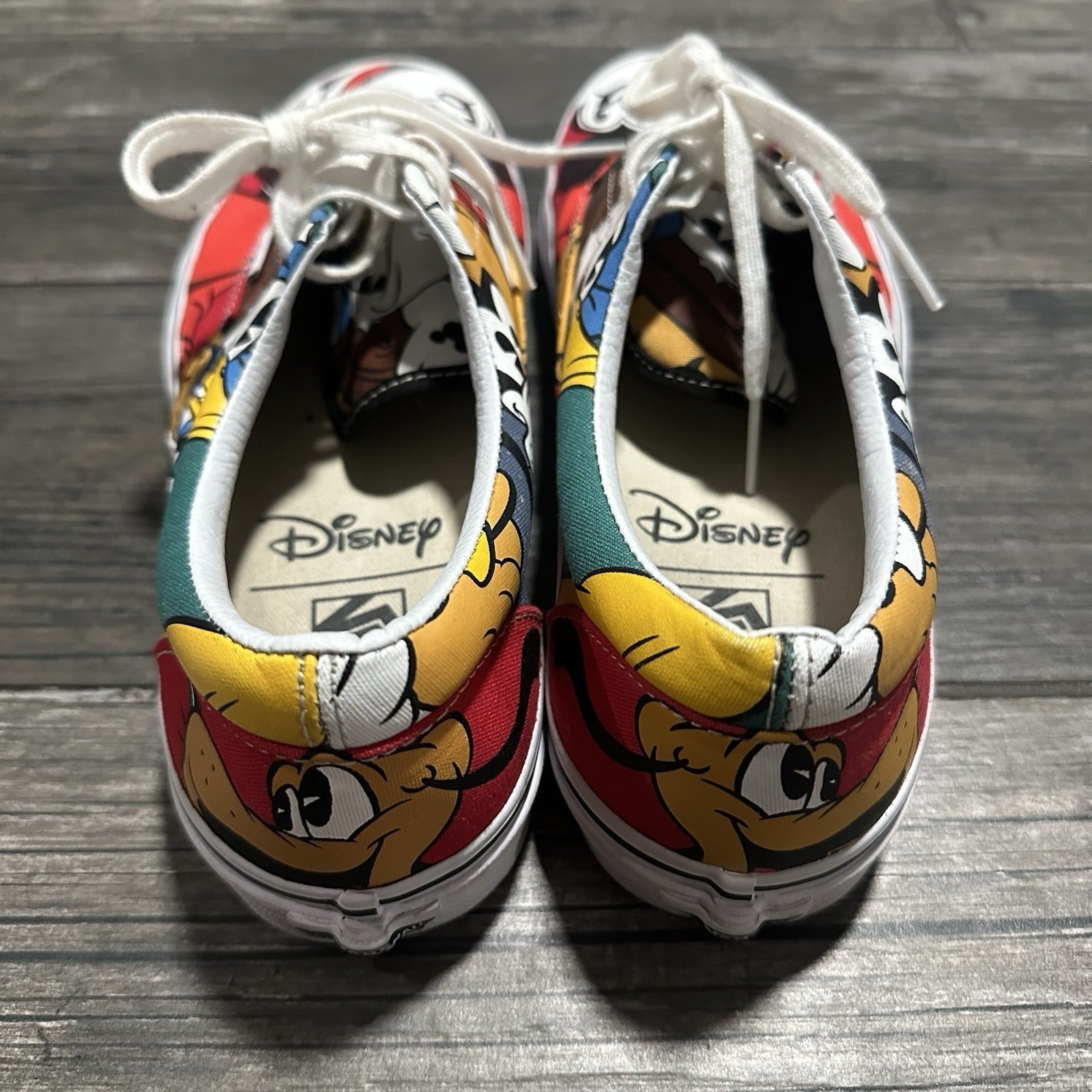 VANS DISNEY MICKEY & FRIENDS AOP ALL OVER PRINT SHOES MEN'S 10 SNEAKERS NO BOX Yesterday's Fits Clothing Fashion Vintage Streetwear Fashion Item