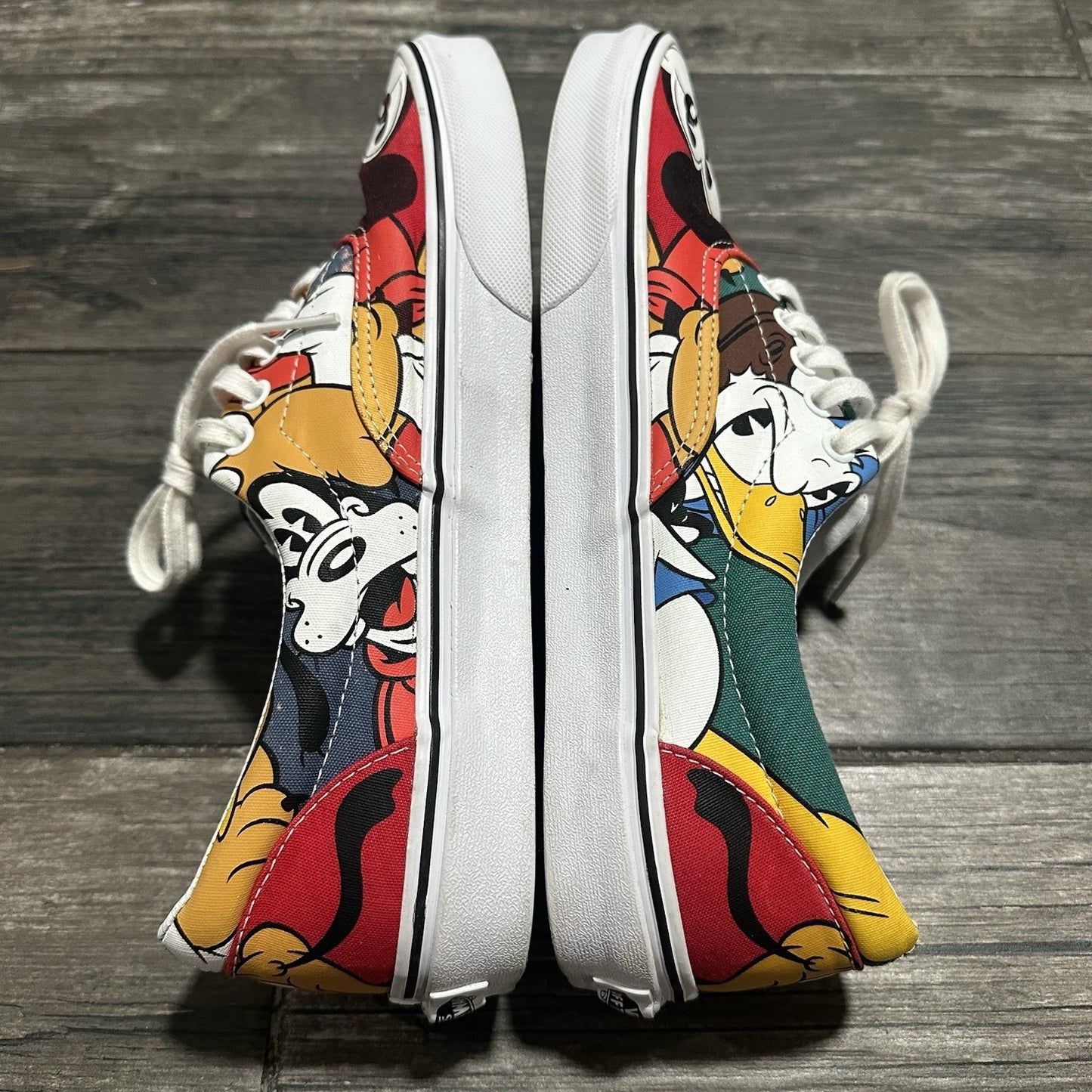 VANS DISNEY MICKEY & FRIENDS AOP ALL OVER PRINT SHOES MEN'S 10 SNEAKERS NO BOX Yesterday's Fits Clothing Fashion Vintage Streetwear Fashion Item