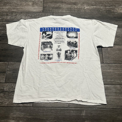 VTG 90s UNITED STATES PRESIDENT HARRY TRUMAN WHITE T-SHIRT TEE SZ XL Oneita Clothing Fashion Vintage Streetwear Fashion Item
