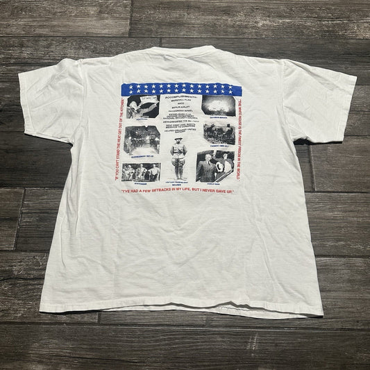 VTG 90s UNITED STATES PRESIDENT HARRY TRUMAN WHITE T-SHIRT TEE SZ XL Oneita Clothing Fashion Vintage Streetwear Fashion Item
