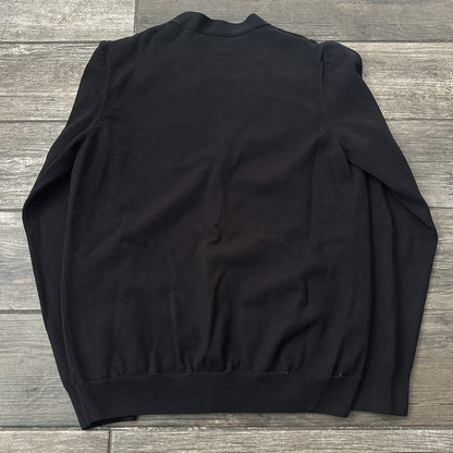AUTHENTIC LOUIS VUITTON UNIFORMS BLACK CARDIGAN SWEATER BUTTON UP SZ S Yesterday's Fits Clothing Fashion Vintage Streetwear Fashion Item