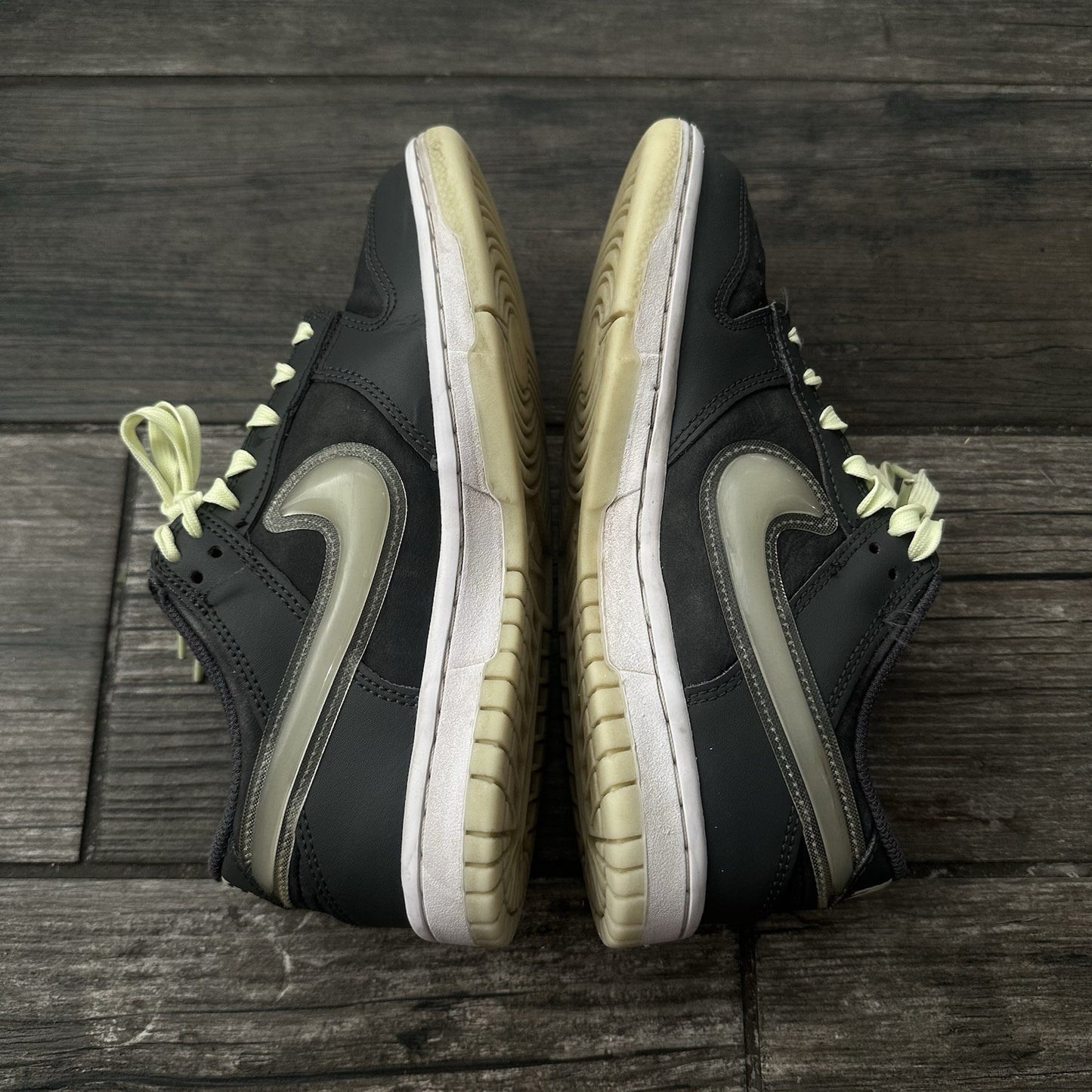 NIKE DUNK LOW HALLOWEEN GLOW IN THE DARK HQ3569-068 SZ 4.5Y NO BOX SNEAKERS