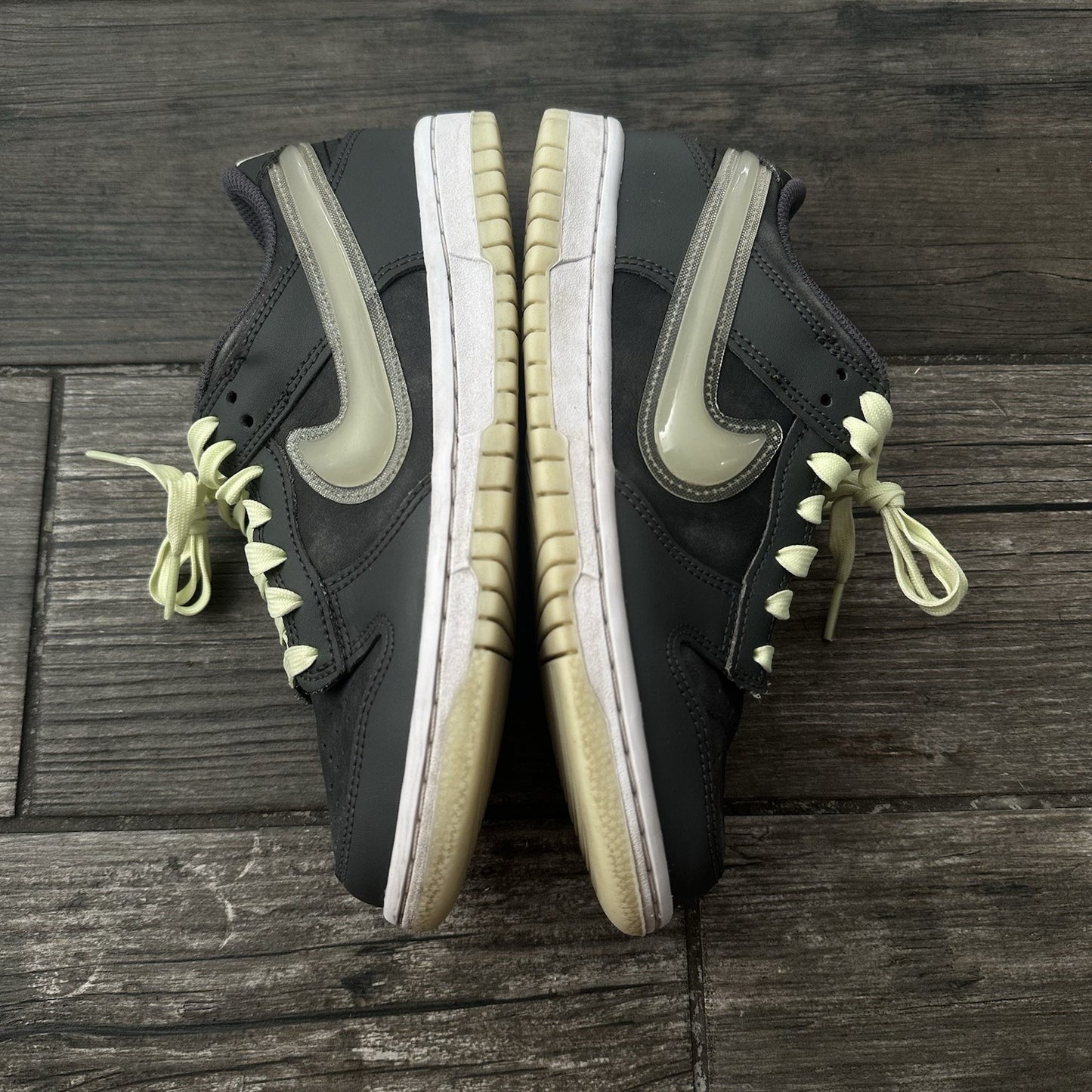 NIKE DUNK LOW HALLOWEEN GLOW IN THE DARK HQ3569-068 SZ 4.5Y NO BOX SNEAKERS