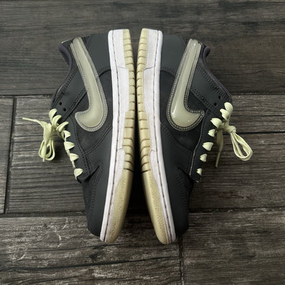 NIKE DUNK LOW HALLOWEEN GLOW IN THE DARK HQ3569-068 SZ 4.5Y NO BOX SNEAKERS