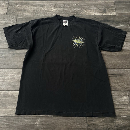 VTG 90s HOUSE OF BLUES UNITY BLACK FADED T-SHIRT SHORT SLEEVE MUSIC PROMO XL Yesterday's Fits Clothing Fashion Vintage Streetwear Fashion Item