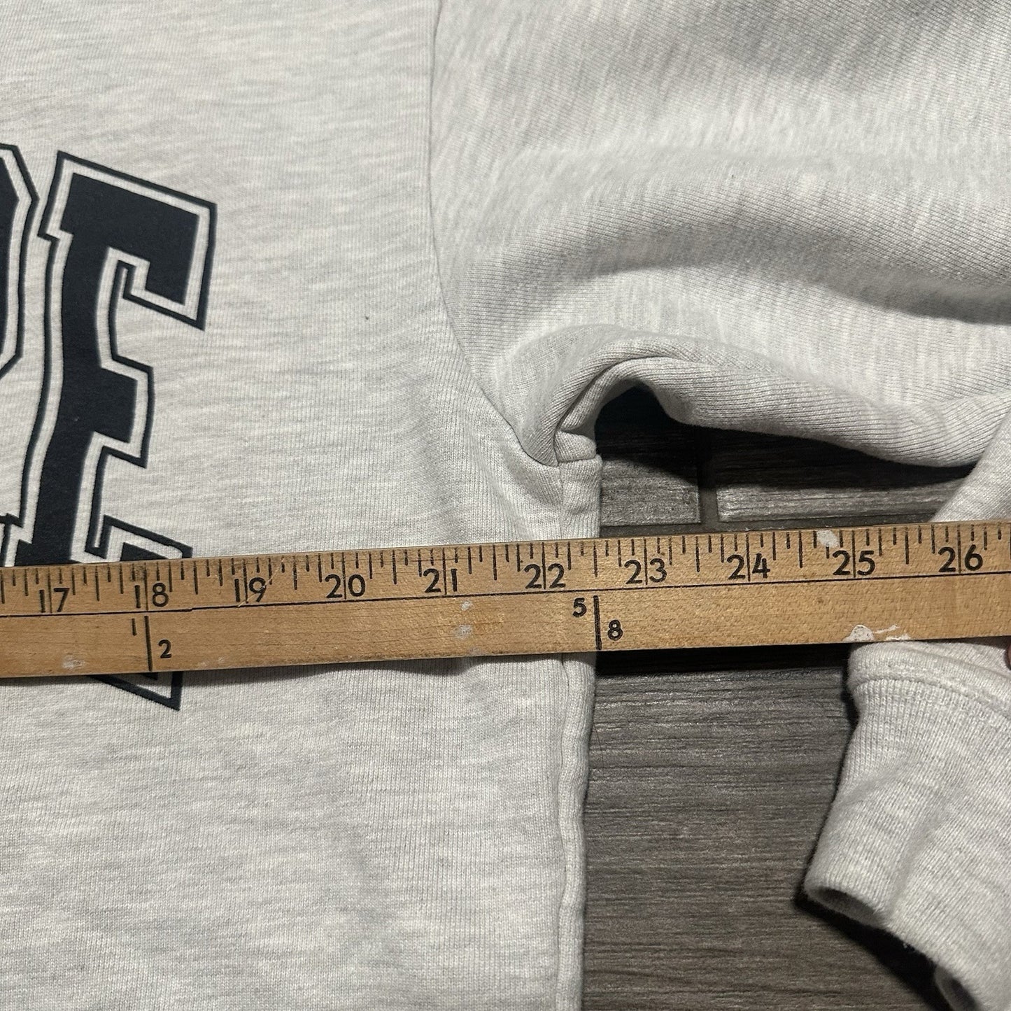 MARKET 'BEWARE' DOG K9 GREY PULLOVER CREWNECK SWEATSHIRT HEAVYWEIGHT SZ L Yesterday's Fits Clothing Fashion Vintage Streetwear Fashion Item