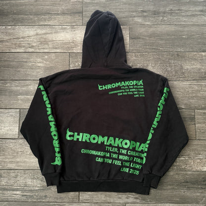 TYLER THE CREATOR CHROMAKOPIA GOLF WANG BLACK TOUR HOODIE SWEATSHIRT SZ S Yesterday's Fits Clothing Fashion Vintage Streetwear Fashion Item