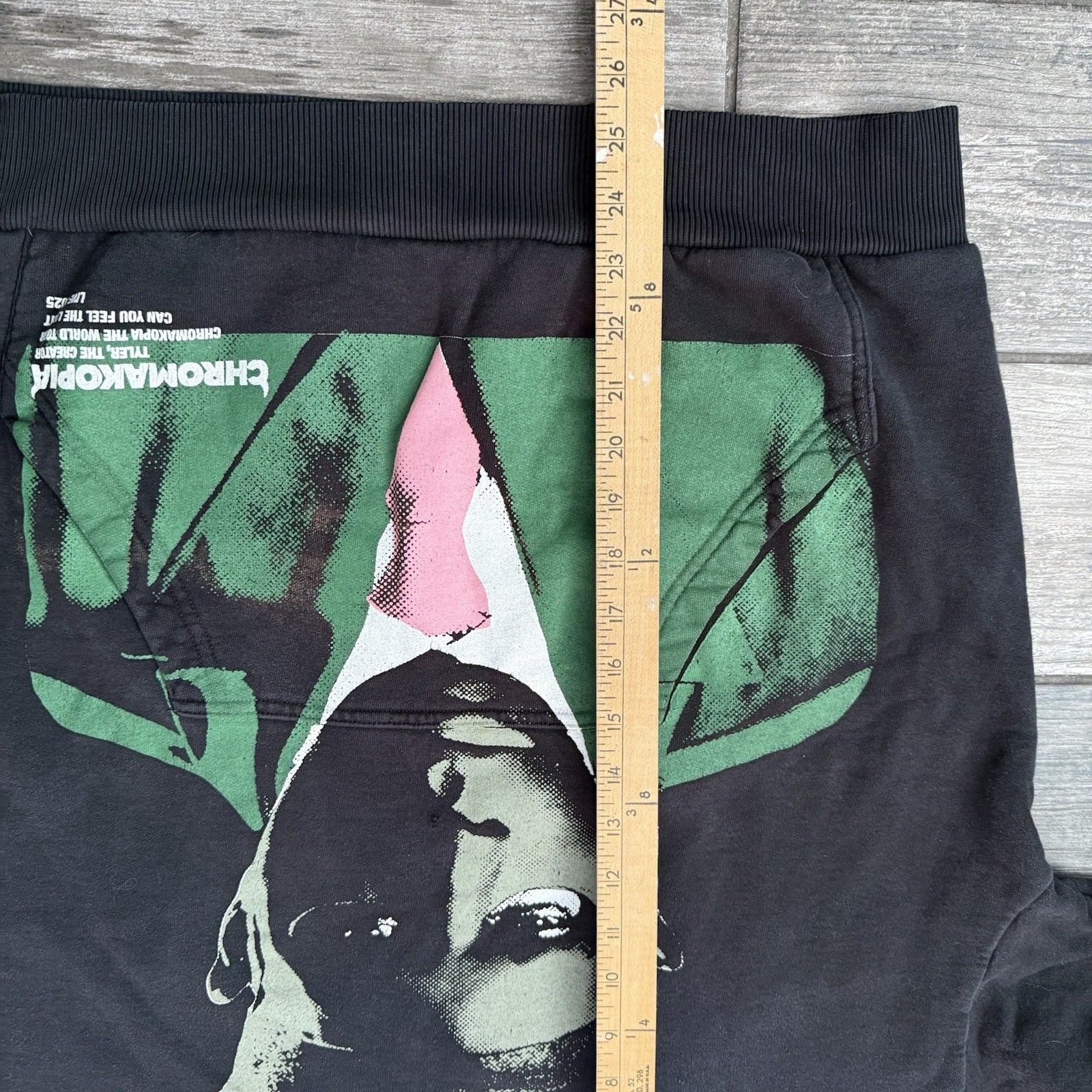 TYLER THE CREATOR CHROMAKOPIA GOLF WANG BLACK TOUR HOODIE SWEATSHIRT SZ S Yesterday's Fits Clothing Fashion Vintage Streetwear Fashion Item