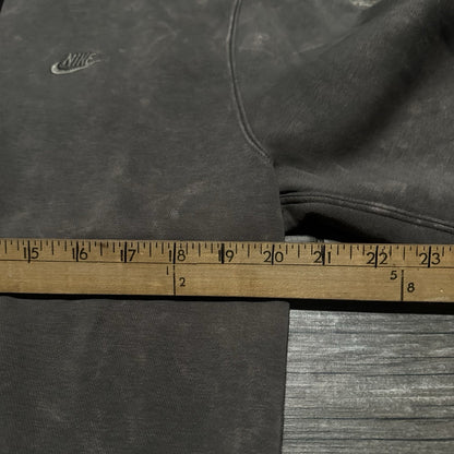 NIKE OVER-DYED BROWN HOODIE ATHLETIC SWEATSHIRT SZ S LONG SLEEVE Yesterday's Fits Clothing Fashion Vintage Streetwear Fashion Item