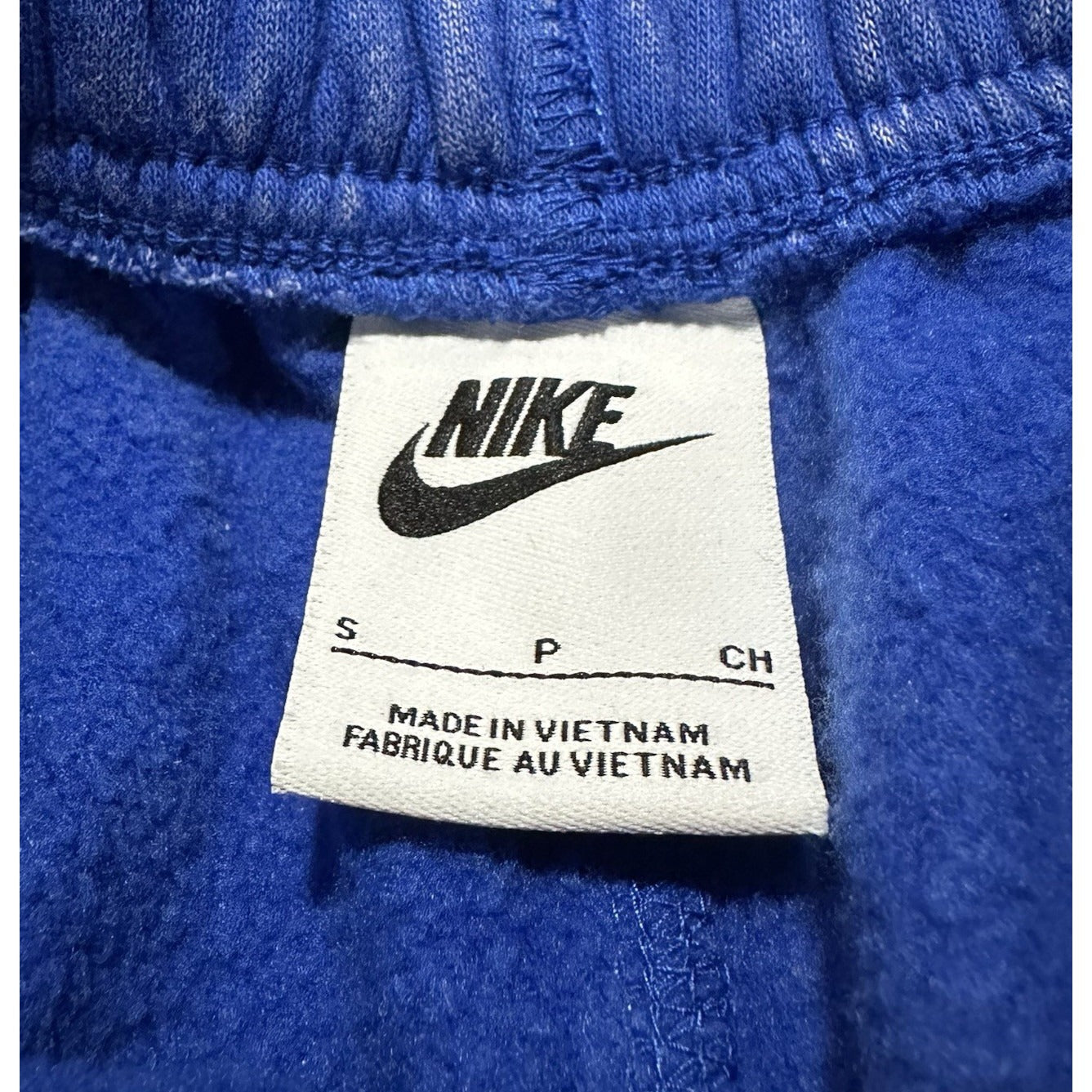 NIKE OVER-DYED BLUE ATHLETIC SWEAT SHORTS 5" INSEAM MENS SZ S Yesterday's Fits Clothing Fashion Vintage Streetwear Fashion Item