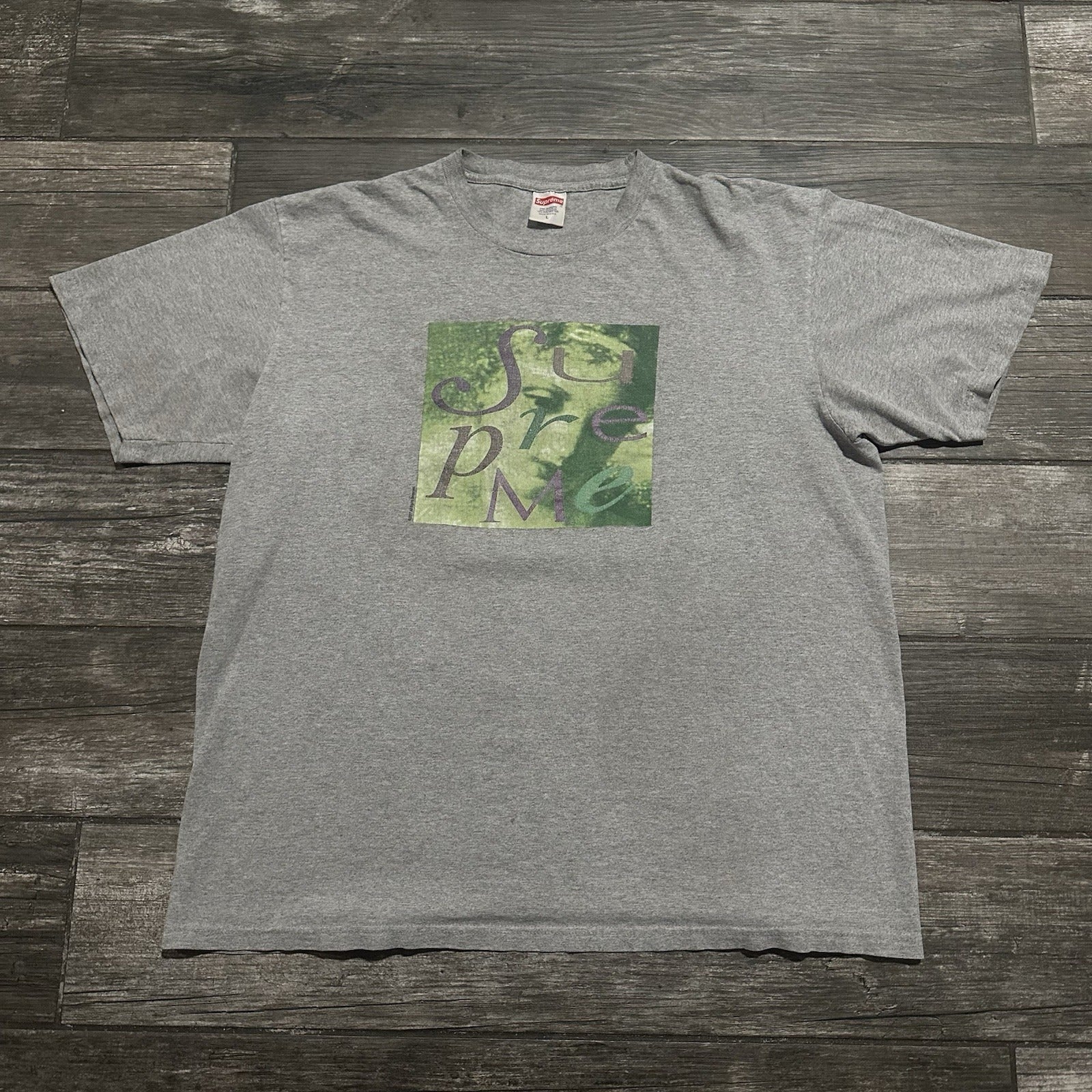 SUPREME VENUS GREY PHOTO GRAPHIC TEE T-SHIRT SZ L 2017 AUTHENTIC SHORT SLEEVE Supreme Clothing Fashion Vintage Streetwear Fashion Item