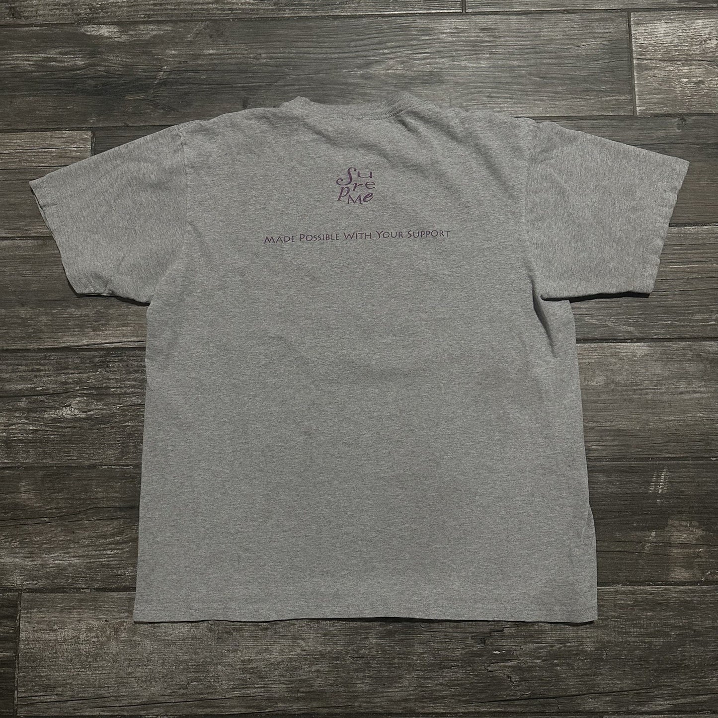 SUPREME VENUS GREY PHOTO GRAPHIC TEE T-SHIRT SZ L 2017 AUTHENTIC SHORT SLEEVE Supreme Clothing Fashion Vintage Streetwear Fashion Item