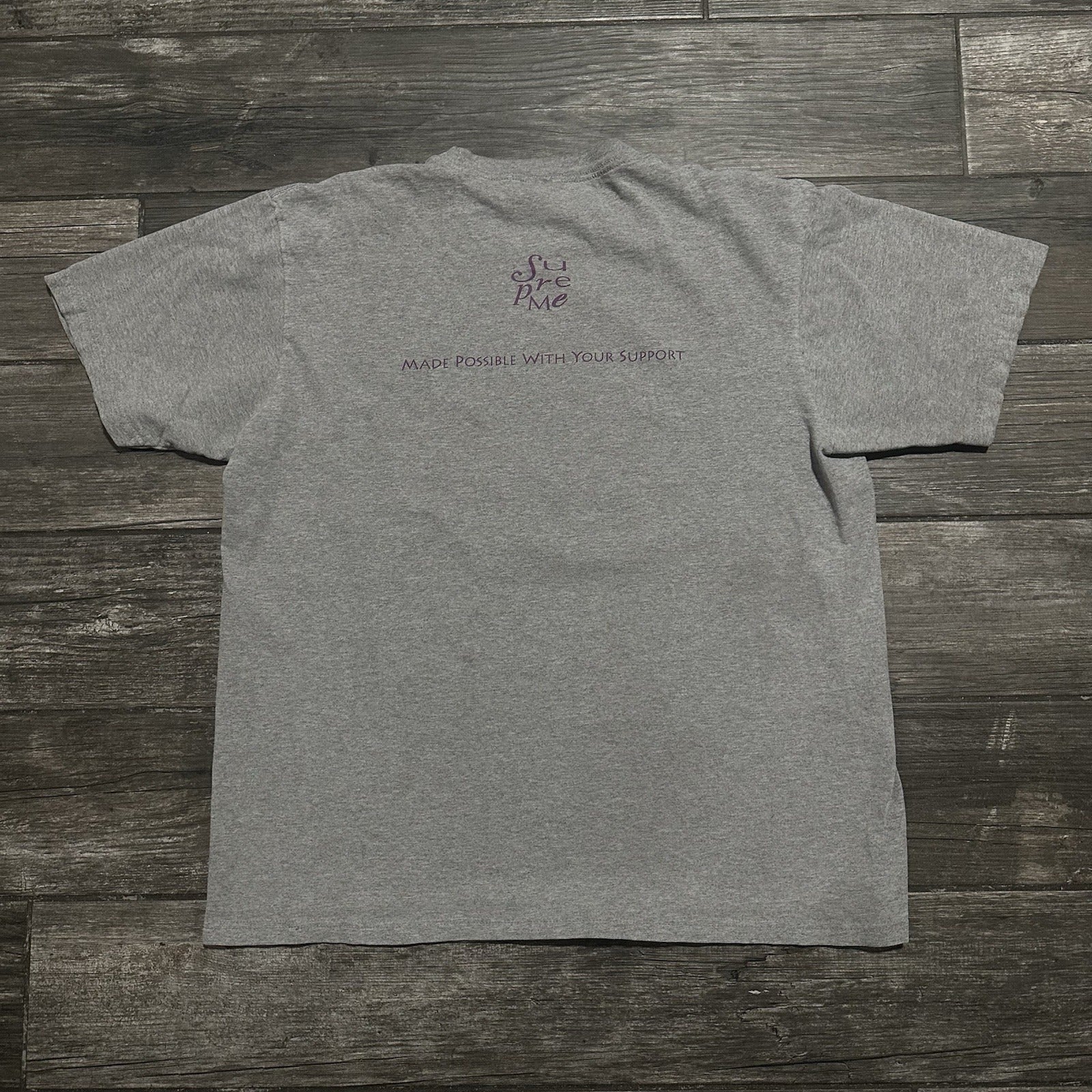 SUPREME VENUS GREY PHOTO GRAPHIC TEE T-SHIRT SZ L 2017 AUTHENTIC SHORT SLEEVE Supreme Clothing Fashion Vintage Streetwear Fashion Item