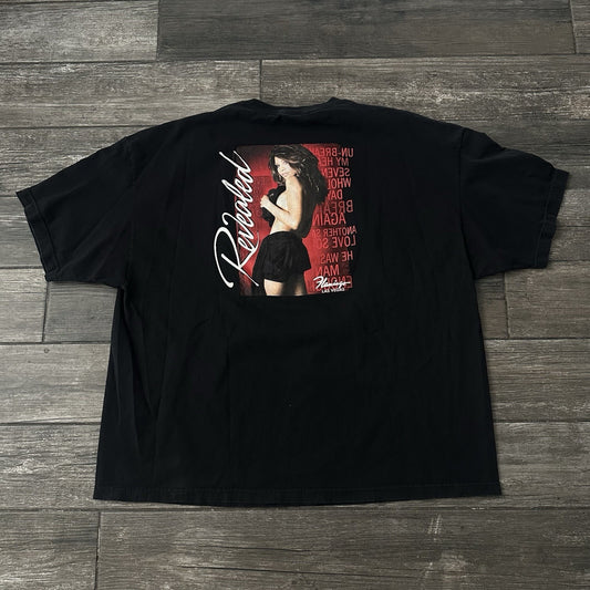 Y2K TONI BRAXTON FLAMINGO LAS VEGAS TOUR CONCERT PROMO BLACK T-SHIRT 4XL Yesterday's Fits Clothing Fashion Vintage Streetwear Fashion Item