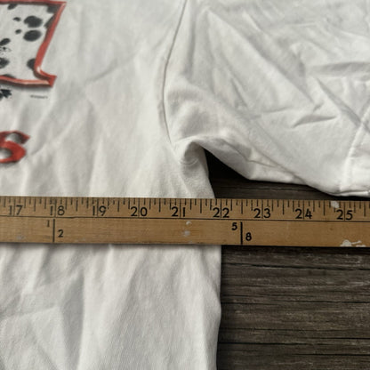 VTG DISNEY'S 101 DALMATIANS MOVIE PROMO WHITE T-SHIRT XL GRAPHIC SHORT SLEEVE Disney Clothing Fashion Vintage Streetwear Fashion Item