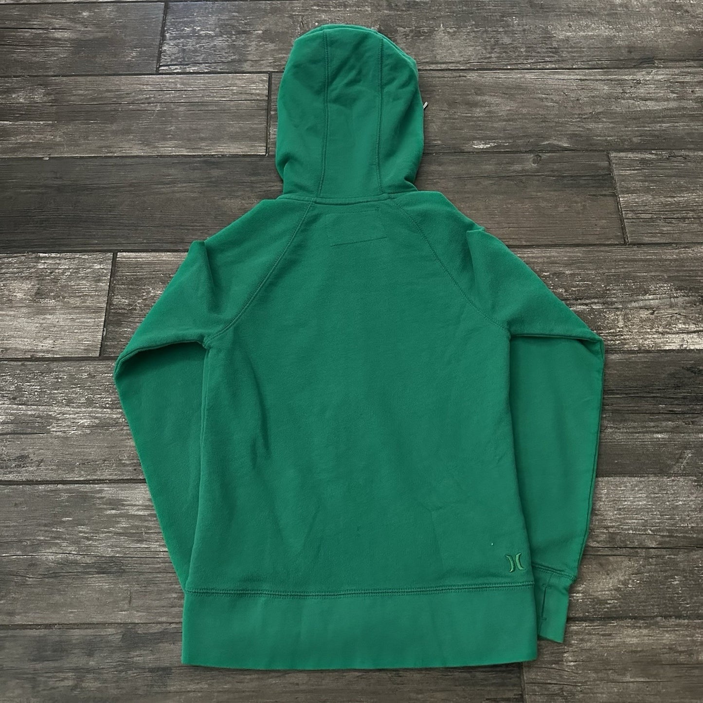 Y2K HURLEY SURF ZIP UP GREEN HOODIE SWEATSHIRT SZ WMNS XS SKATE DRAWSTRING Yesterday's Fits Clothing Fashion Vintage Streetwear Fashion Item