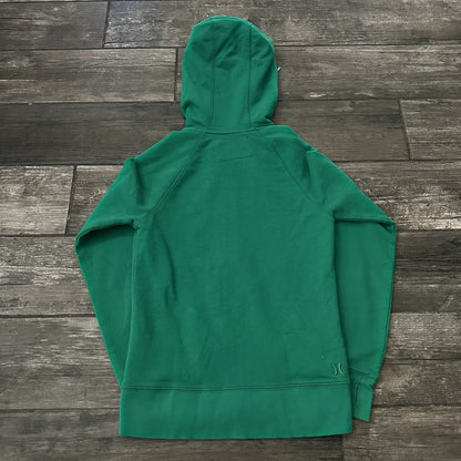 Y2K HURLEY SURF ZIP UP GREEN HOODIE SWEATSHIRT SZ WMNS XS SKATE DRAWSTRING Yesterday's Fits Clothing Fashion Vintage Streetwear Fashion Item
