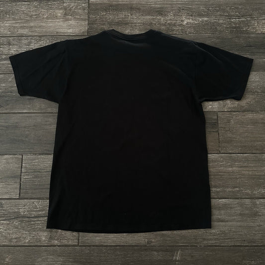 VTG NASCAR MARK MARTIN RACING BLACK T-SHIRT TEE L USA FOTL SHORT SLEEVE GRAPHIC Yesterday's Fits Clothing Fashion Vintage Streetwear Fashion Item