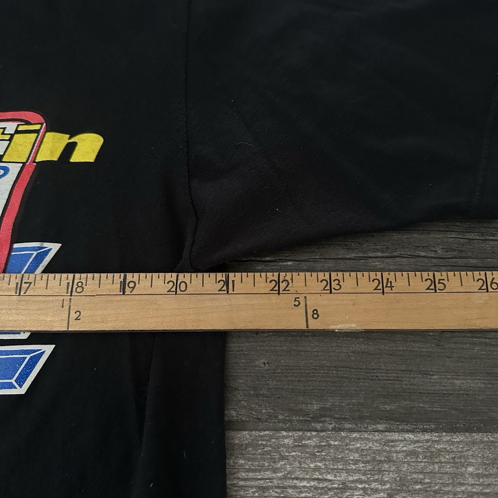VTG NASCAR MARK MARTIN RACING BLACK T-SHIRT TEE L USA FOTL SHORT SLEEVE GRAPHIC Yesterday's Fits Clothing Fashion Vintage Streetwear Fashion Item